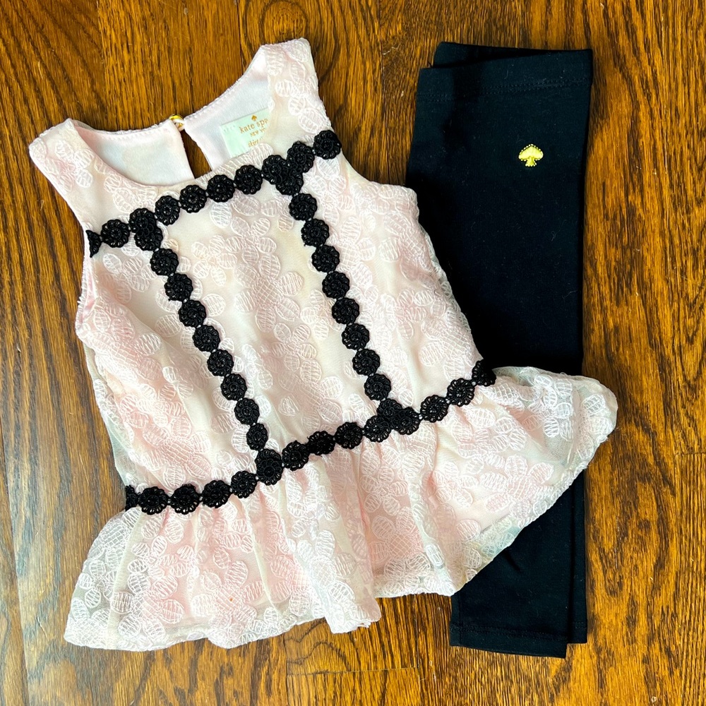 Kate Spade lace top set
